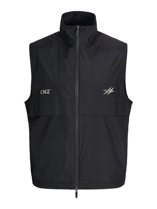 JACK & JONES Vest 'JCOCnz Paris'  lysegrå / sort
