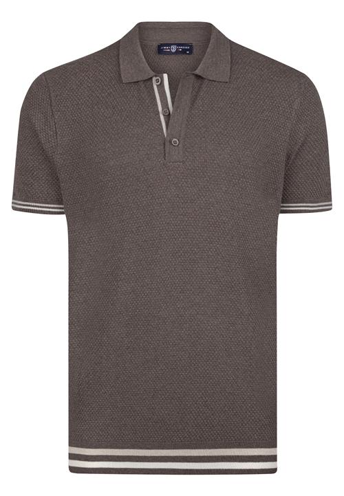 Jimmy Sanders Pullover  choko / hvid