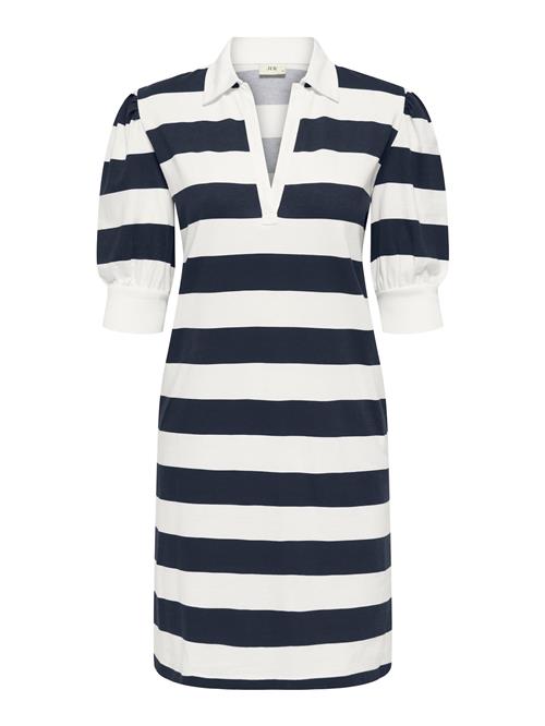 JDY Kjole  navy / hvid