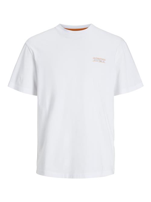 JACK & JONES Bluser & t-shirts  himmelblå / orange / hvid
