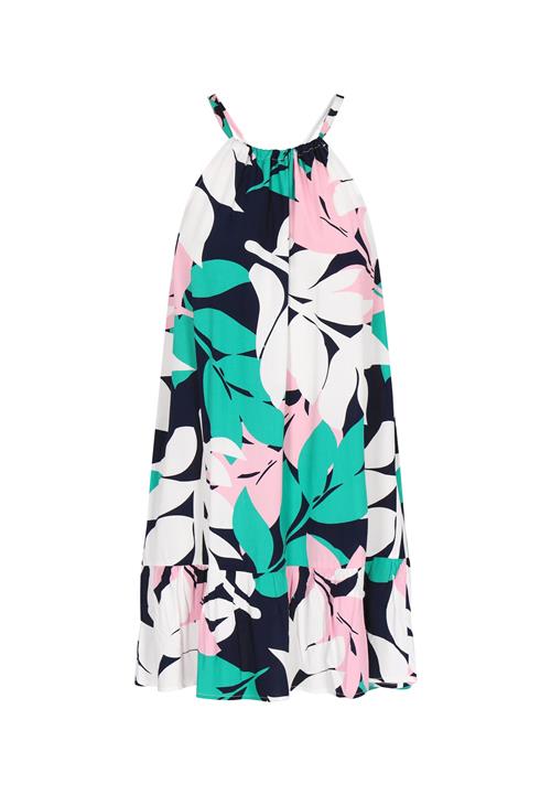 IZIA Sommerkjole  turkis / pink / sort / hvid