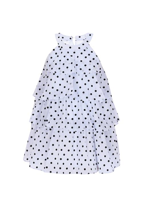 faina Kjole 'Fashion Look'  lyseblå / sort