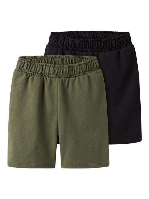 TWO SOON Bukser  oliven / sort