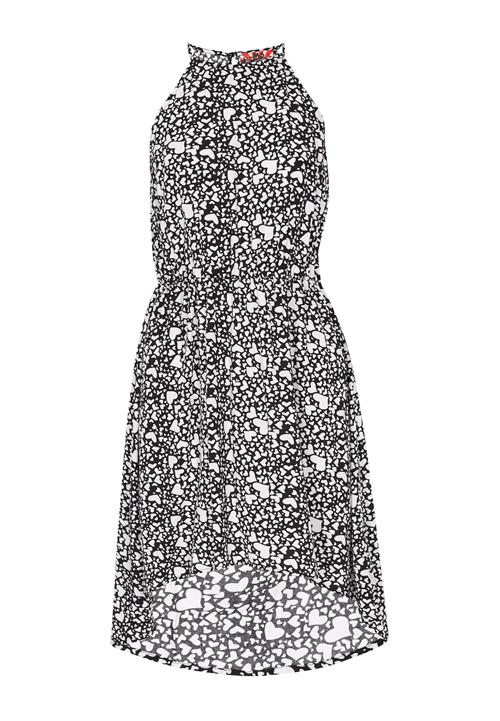 myMo ROCKS Sommerkjole  sort / hvid