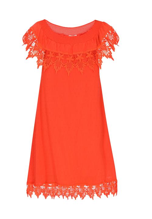 IZIA Kjole 'Boho'  orange