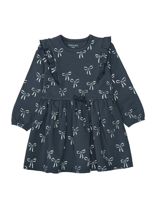STACCATO Kjole  natblå / offwhite