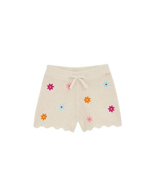 WE Fashion Bukser  ecru / lyseblå / orange / magenta