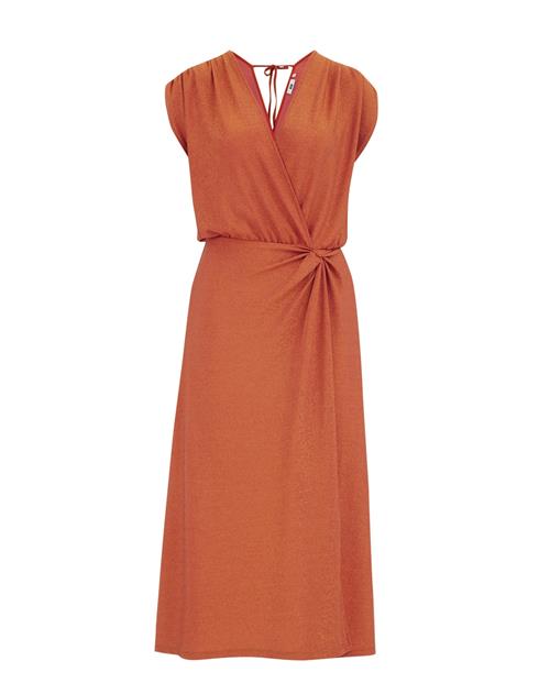 WE Fashion Kjole  lyseorange