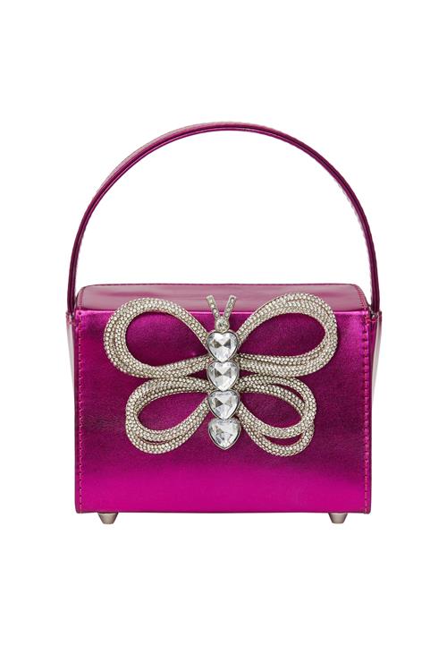 myMo at night Håndtaske  fuchsia / sølv / transparent