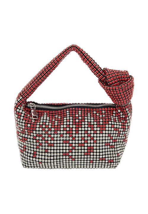 myMo at night Håndtaske  carminrød / sølv