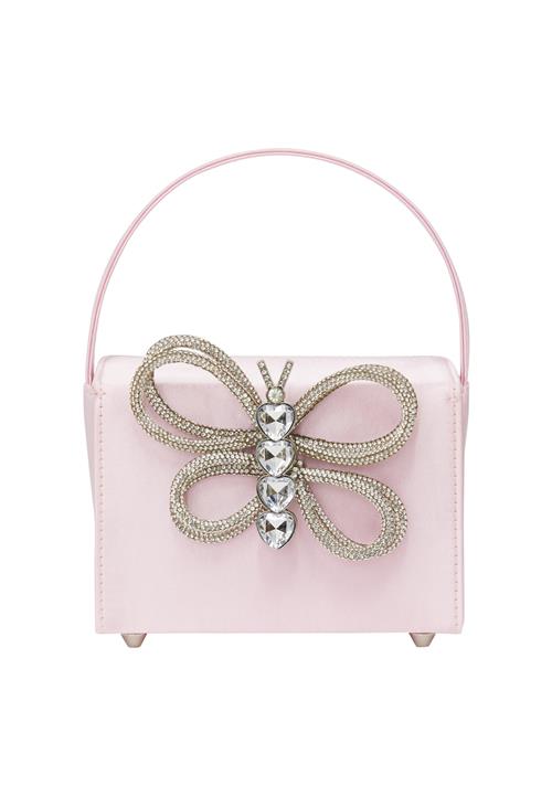 myMo at night Clutch  pastelpink / sølv / transparent