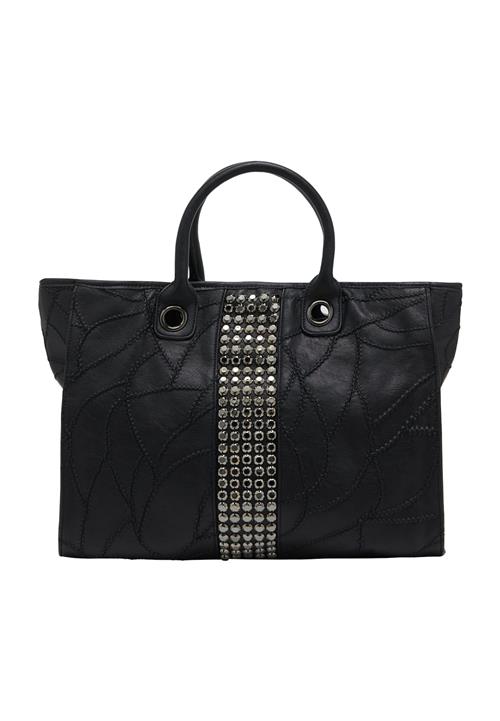 faina Håndtaske  sort / sølv