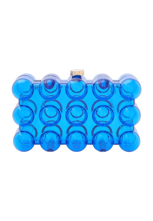 myMo at night Clutch  royalblå