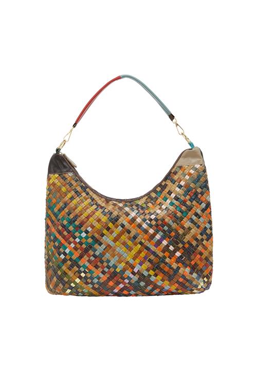 IZIA Håndtaske  himmelblå / gul / petroleum / orange