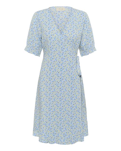 Cream Kjole 'Tiah'  lyseblå / gul