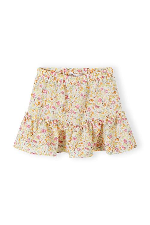 MINOTI Nederdel  gul / orange / lys pink / hvid