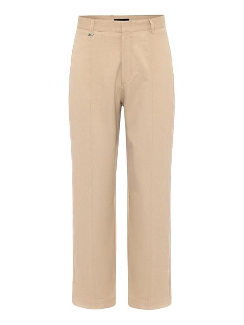 Antioch Bukser med fals  beige