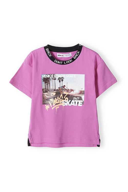 MINOTI Shirts  lysebeige / himmelblå / orkidee / hvid