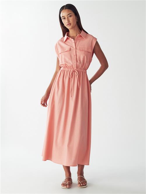 Willa Blusekjole 'Sez'  fersken