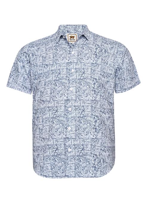 Campus Sutra Skjorte 'Zoie'  indigo / hvid