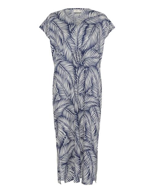 Kaffe Kjole 'KAVivian'  blå / hvid