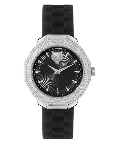 Plein Sport Analogt ur  sort / sølv