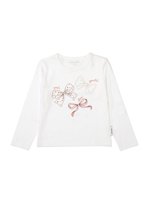 STACCATO Bluser & t-shirts  beige / lyserød / hvid