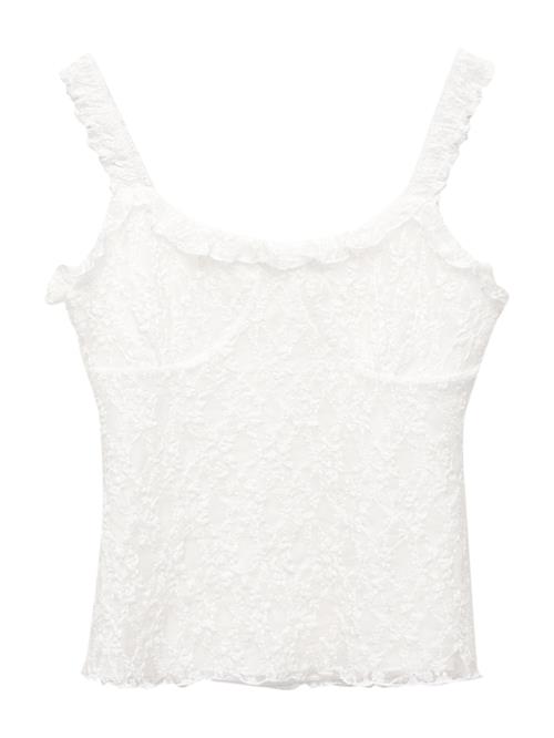 Pull&Bear Overdel  hvid