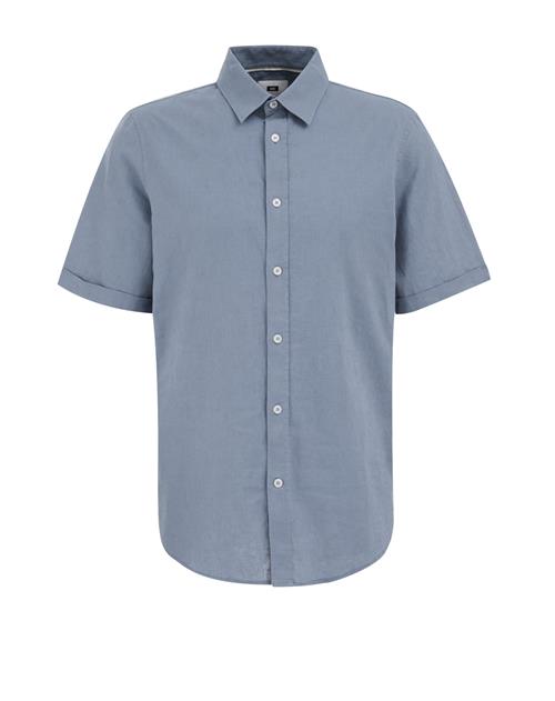 WE Fashion Skjorte  dueblå