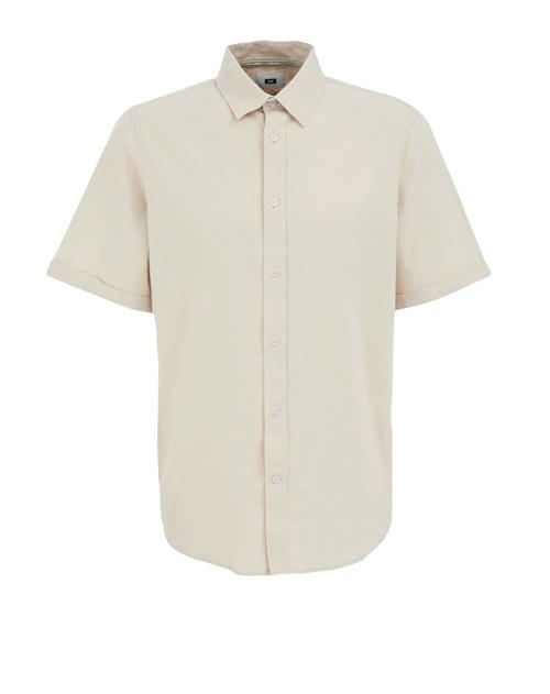 WE Fashion Skjorte  lysebrun