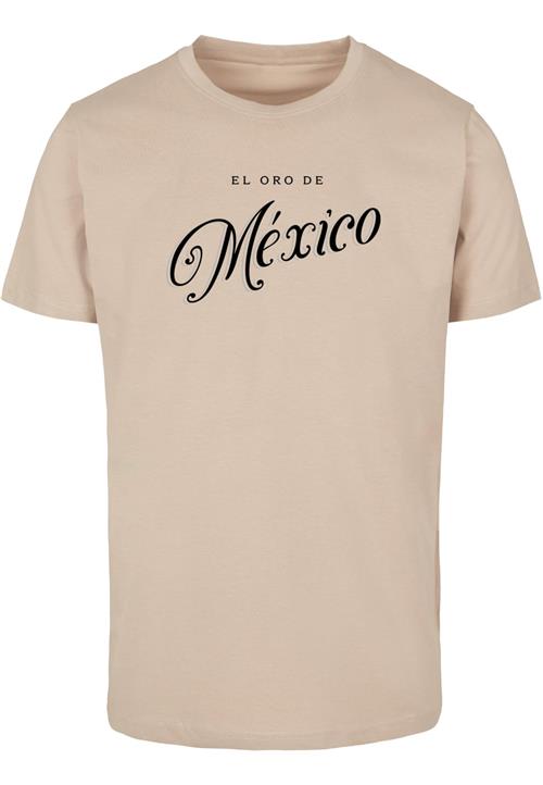 Mister Tee Bluser & t-shirts 'Mexico Salt Sip Lime'  beige / blandingsfarvet