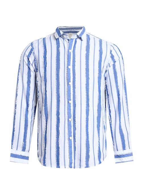 Campus Sutra Skjorte 'Talisha'  blå / hvid