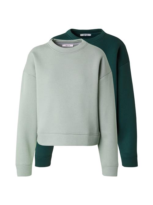 ABOUT YOU Sweatshirt 'Daniela'  mint / mørkegrøn