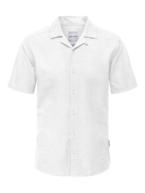Only & Sons Skjorte 'Cantley'  hvid