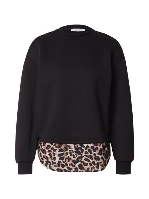 ABOUT YOU Sweatshirt 'Presley'  beige / brun / sort