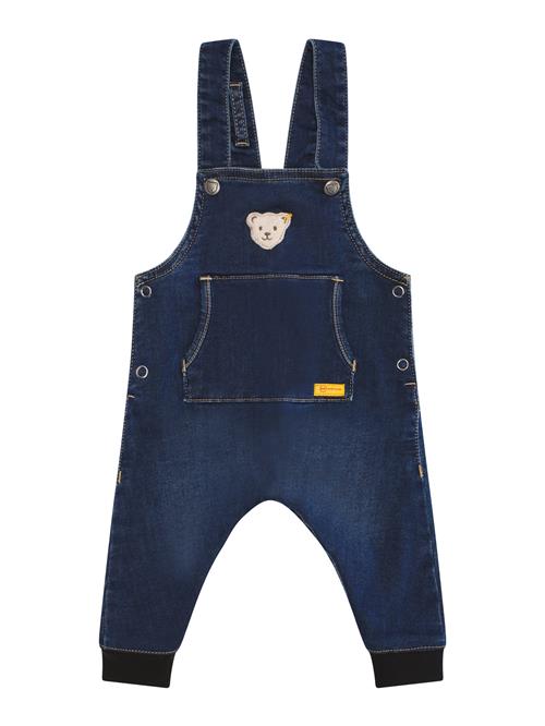 Steiff Collection Overalls  ecru / indigo / cappuccino
