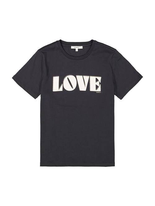 GARCIA Shirts  antracit / hvid