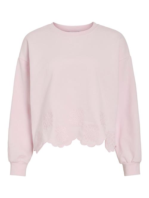 VILA Sweatshirt 'VIHailey'  pastelpink