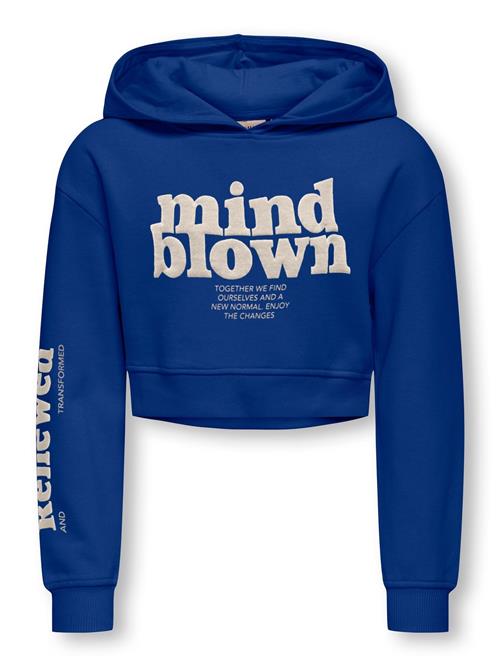 ONLY GIRLS Sweatshirt  beige / blå