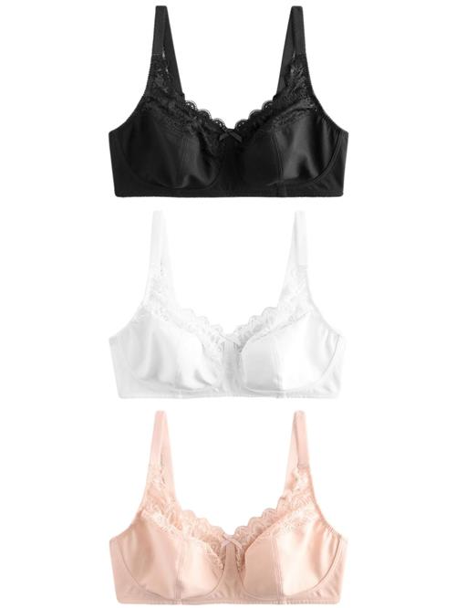 Next BH  lyserød / sort / hvid