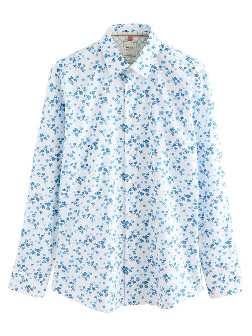 Next Skjorte  lyseblå / offwhite