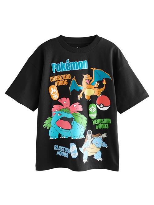 Next Shirts 'Pokémon'  azur / grøn / lys pink / sort