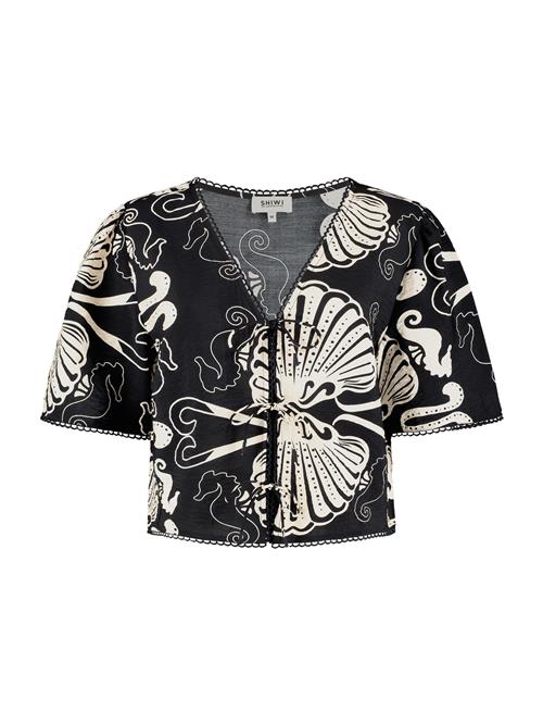 Shiwi Bluse 'Imke'  sort / hvid
