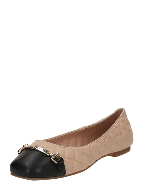 ALDO Ballerinasko 'LEANNE'  beige / sort