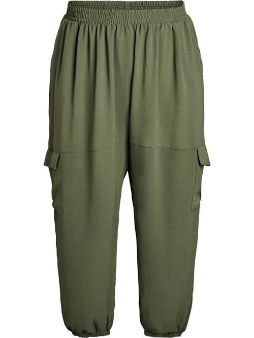 Zizzi Cargobukser 'Efikka'  oliven