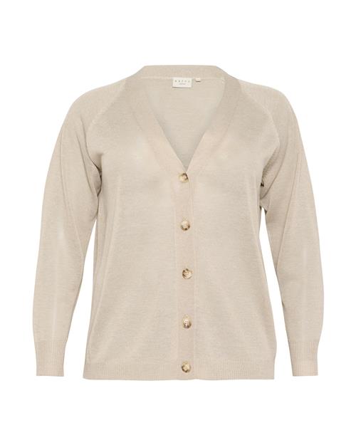 KAFFE CURVE Cardigan  beige-meleret