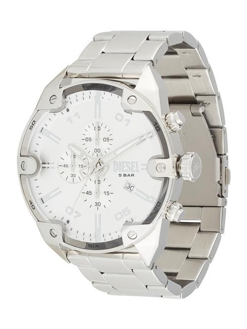 DIESEL Analogt ur  sølv