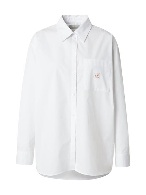 Calvin Klein Jeans Bluse  hvid