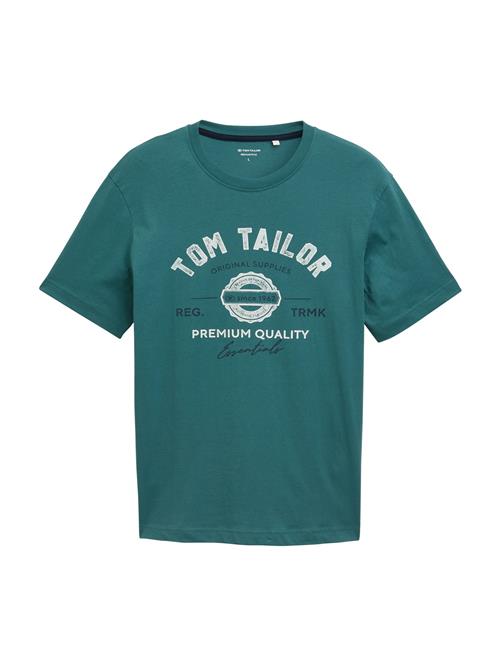 TOM TAILOR Bluser & t-shirts  natblå / petroleum / offwhite