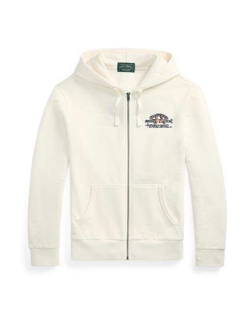 Polo Ralph Lauren Sweatjakke 'SEASONAL'  hvid